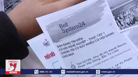Sôi động tuyển lao động thời vụ cuối năm