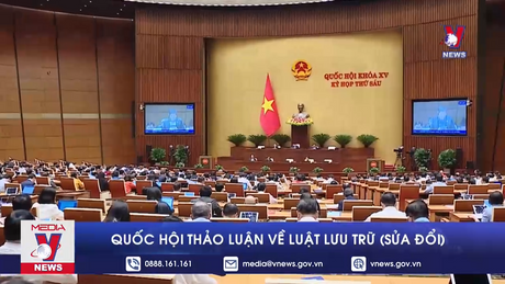 Quốc hội thảo luận về Luật Lưu trữ (Sửa đổi) 