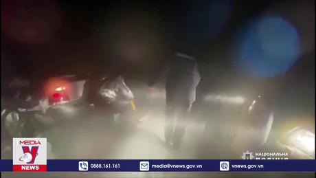 Bão tuyết hoành hành tại Đông Âu