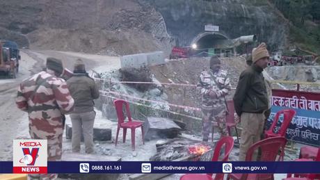 Ấn Độ sắp tiếp cận được 41 công nhân mắc kẹt trong đường hầm