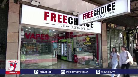 Australia cấm nhập khẩu vape dùng một lần