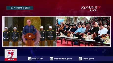 Indonesia khởi động chiến dịch tranh cử tổng thống