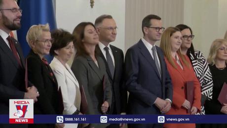 Tổng thống Ba Lan phê chuẩn chính phủ mới