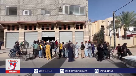 Mỹ gửi lô hàng viện trợ đầu tiên đến Dải Gaza