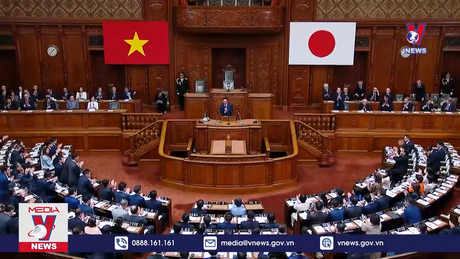 Chủ tịch nước phát biểu tại Quốc hội Nhật Bản