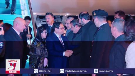 Thủ tướng tới Ankara bắt đầu thăm chính thức Thổ Nhĩ Kỳ