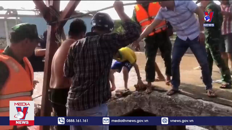 5 thuyền viên gặp nạn do sự cố nổ bình gas trên tàu cá 