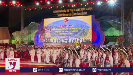 Khai mạc Ngày hội văn hoá, TT&DL các dân tộc vùng Tây Nguyên lần thứ I