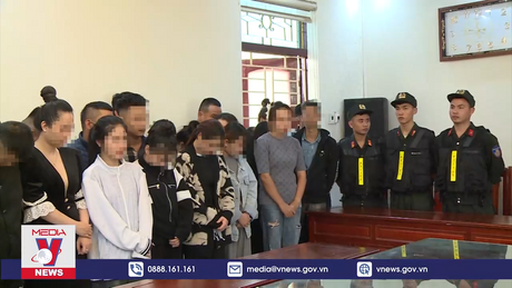 Thanh Hóa bắt nhóm đối tượng tổ chức tiệc ma túy