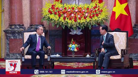 Chủ tịch nước tiếp Bộ trưởng Ngoại giao Trung Quốc