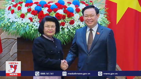 Chủ tịch Quốc hội Campuchia thăm chính thức Việt Nam