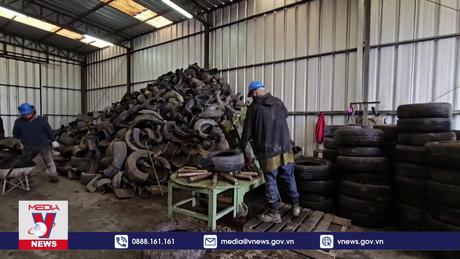 Tái chế lốp ô tô thành pin xe điện