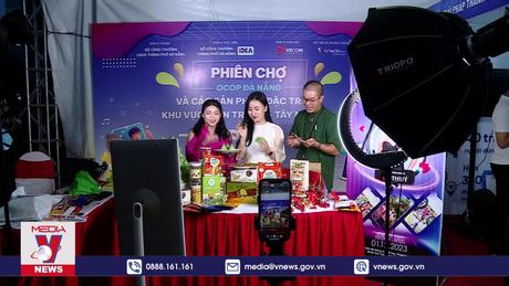 Khai mạc phiên chợ thanh toán không tiền mặt