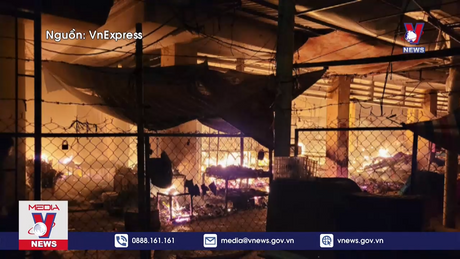 Cháy chợ lớn nhất huyện miền núi Nam Đông, Thừa Thiên-Huế 