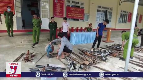 Đắk Nông tiêu hủy gần 500 khẩu súng tự chế, công cụ hỗ trợ