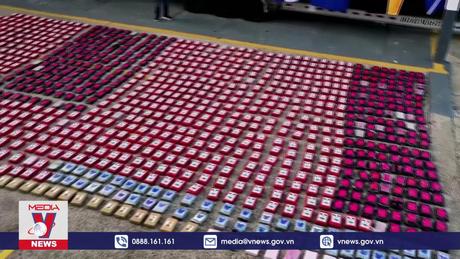 Hơn 1 tấn cocain bị bắt ở Colombia