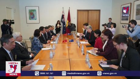 Đoàn đại biểu cấp cao Đảng Cộng sản VN làm việc tại Australia 