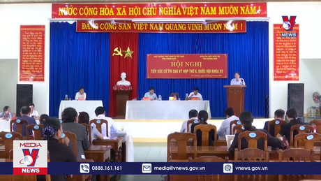 Phó Chủ tịch Quốc hội Nguyễn Đức Hải tiếp xúc cử tri tại Quảng Nam 