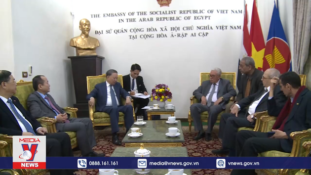 Đoàn đại biểu ĐCSVN thăm và làm việc tại Ai Cập