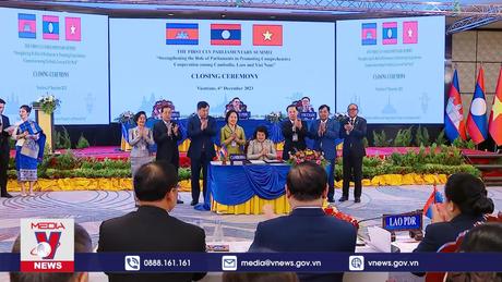 Hội nghị cấp cao Quốc hội Campuchia - Lào - Việt Nam lần thứ nhất thành công tốt đẹp