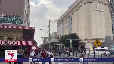 Động đất mạnh tại Mexico