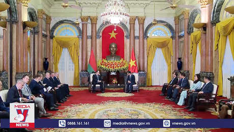 Chủ tịch nước Võ Văn Thưởng tiếp Thủ tướng Belarus