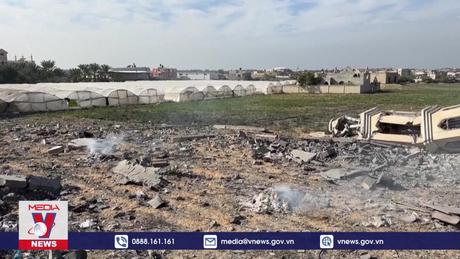 Thánh đường Hồi giáo lớn nhất Dải Gaza bị phá hủy