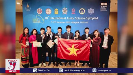 Học sinh Việt Nam đạt thành tích cao tại Olympic khoa học trẻ quốc tế