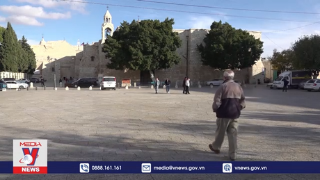 Mùa Giáng Sinh ảm đạm tại Bethlehem