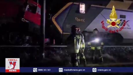 Tai nạn tàu hỏa ở Italy