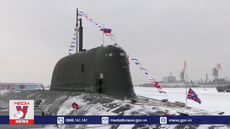 Nga ra mắt tàu ngầm năng lượng hạt nhân mới