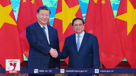 Thủ tướng Phạm Minh Chính hội kiến Tổng Bí thư, Chủ tịch nước Trung Quốc Tập Cận Bình