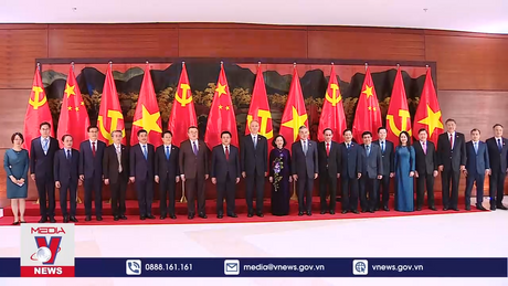 Thường trực Ban Bí thư hội đàm với Chánh Văn phòng Trung ương ĐCS Trung Quốc