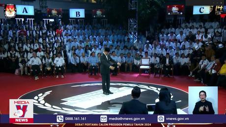 Các ứng cử viên tổng thống Indonesia tranh luận trực tiếp