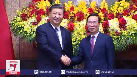 Chủ tịch nước hội đàm với Tổng Bí Thư, Chủ tịch nước Trung Quốc Tập Cận Bình
