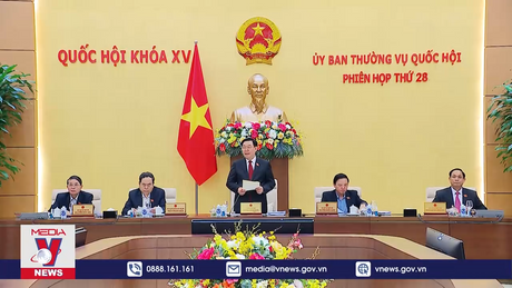 Khai mạc Phiên họp thứ 28 của Ủy ban Thường vụ Quốc hội