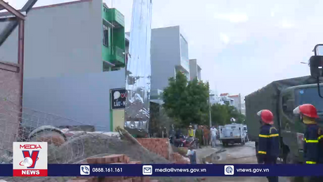 Sập mái nhà đang thi công ở Thái Bình, 3 người tử vong