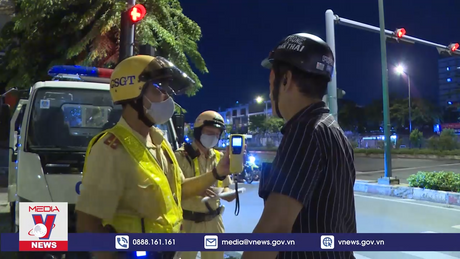 Hà Nội tập trung xử lý vi phạm nồng độ cồn dịp Tết Nguyên đán