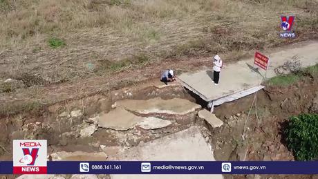 Đắk Nông yêu cầu đền bù sạt lở bờ sông Krông Nô