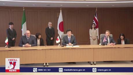 Nhật Bản, Anh và Italy thúc đẩy hợp tác quân sự