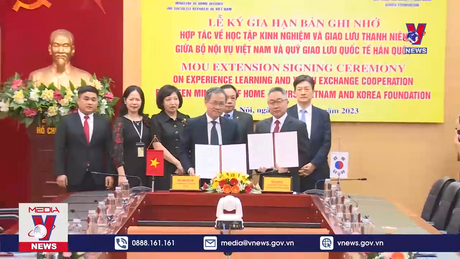 Gia hạn Bản ghi nhớ hợp tác về thanh niên Việt Nam - Hàn Quốc