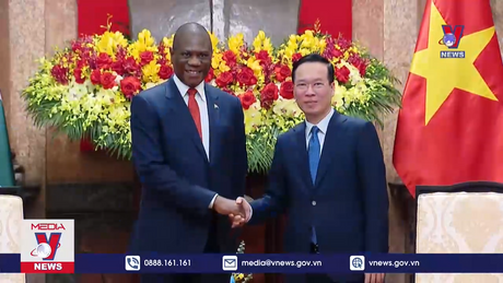 Chủ tịch nước Võ Văn Thưởng tiếp Phó Tổng thống Cộng hòa Nam Phi