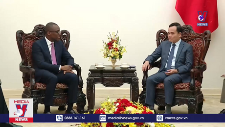 Phó Thủ tướng Trần Lưu Quang tiếp Bộ trưởng Ngoại giao Benin 