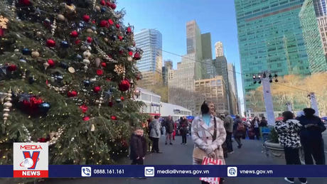 Rộn ràng không khí Giáng sinh tại Mỹ