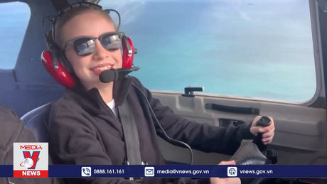 Hiện thực hóa giấc mơ của phi công nhí