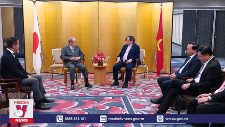 Thủ tướng tiếp cựu Thủ tướng Nhật Bản Fukuda