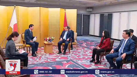 Thủ tướng tiếp những người bạn Nhật Bản