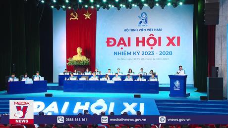 Khai mạc Phiên thứ nhất Đại hội XI Hội Sinh viên Việt Nam
