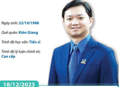 Chủ tịch Hội Sinh viên Việt Nam Nguyễn Minh Triết