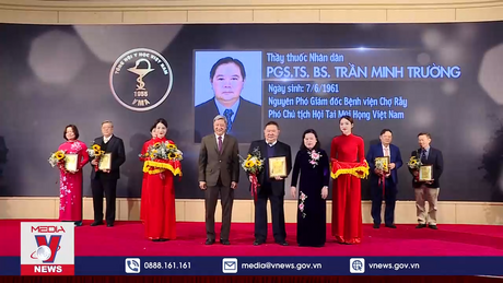 Tôn vinh trí thức tiêu biểu ngành Y